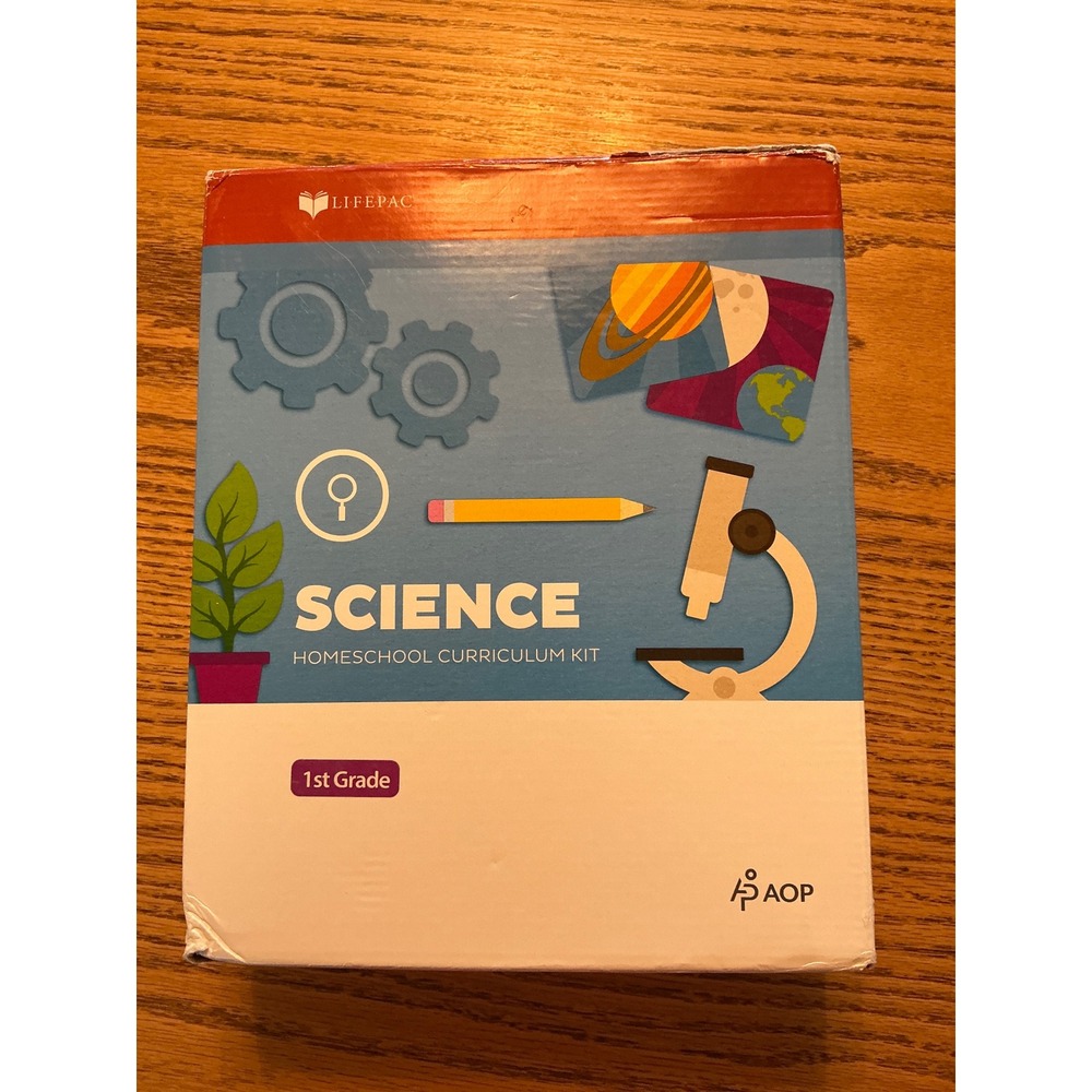 AOP Lifepac Science 1st Grade Homeschool Curriculum Kit Alpha Omega Publications